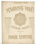 Kwang Hsü, Paul Lincke, 1902