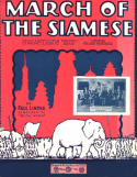 March Of The Siamese, Paul Lincke, 1923