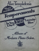 Alec Templeton's Temperaments, (EXTRACTED); Alec Templeton, 1935