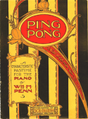 Ping Pong, William H. Penn, 1902
