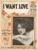 I Want Love, Maurice Yvain, 1921