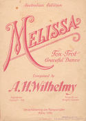 Melissa, A. H. Wilhelmy, 1925