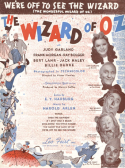 We're Off To See The Wizard, Harold Arlen, 1939