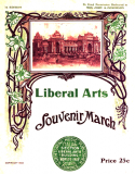 Liberal Arts Souvenir March, R. Renucci, 1904