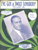 I've Got A Sweet Somebody To Love Me, Lou Handman, 1931
