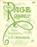 The Rage Quadrille, L. P. Christensen, 1909