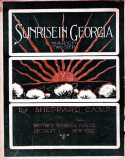 Sunrise In Georgia, Sheppard Camp, 1903