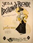 A Broadway Blonde, Stafford Waters, 1896