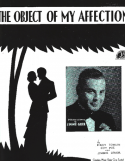 The Object Of My Affection, Pinky Tomlin; Coy Poe; Jimmie Grier, 1934