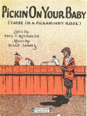 Pickin' On Your Baby, Billy James, 1925
