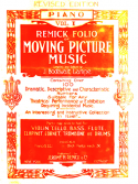 The Moving Picture Rag, 1914
