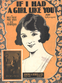If I Had A Girl Like You, Billy Rose; Mort Dixon; Ray Henderson, 1925