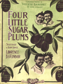 Four Little Sugar Plums, Lawrence B. O'Connor, 1908