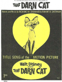 That Darn Cat, Richard M. Sherman; Robert B. Sherman, 1964