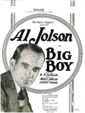 Miami, Al Jolson; Bud G. De Sylva; Con Conrad, 1925