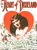She's The Heart Of Dixieland, Bert Rule, 1920