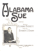 Alabama Sue, Everett J. Evans, 1921
