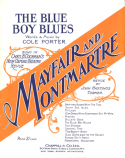 The Blue Boy Blues, Cole Porter, 1922