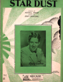 Star Dust (song), Hoagy Carmichael, 1929