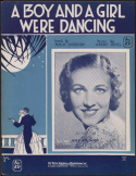 A Boy And A Girl Were Dancing version 1, Harry Revel, 1932