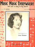 Music Music Everywhere, Harold Arlen, 1932