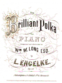 Brilliant Polka, L. Engelke, 1862