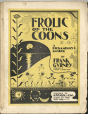Frolic Of The Coons, Frank J. Gurney, 1895