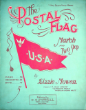 The Postal Flag, Lizzie Mowen, 1908