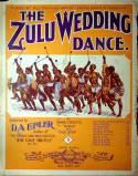 The Zulu Wedding Dance, D. A. Epler, 1899