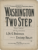 Washington Two Step, Eduard Holst, 1894