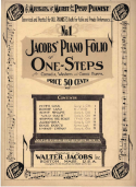 Jacob's Piano Folio Of One Steps No. 1, (EXTRACTED)