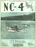 The NC-4, F. E. Bigelow, 1919