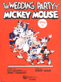 The Wedding Party Of Mickey Mouse, Robert Bagar, 1931