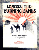 Across The Burning Sands, J. H. Easton, 1909