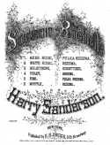 Heliotrope Schottisch, Harry Sanderson, 1856