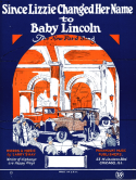 Since Lizzie Changed Her Name To Baby Lincoln, Larry Shay, 1927