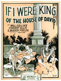 If I Were King Of The House Of David, Will Collins; Vincent Ellis; Buddy Fields, 1923