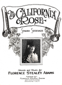 My California Rose, Florence Stealey Adams, 1925