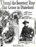 I Found The Sweetest Rose That Grows In Dixieland, Billy Joyce, 1919