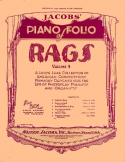 Jacob's Piano Folio Of Rags No. 4, (EXTRACTED), 1927