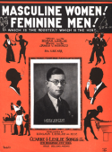 Masculine Women! Feminine Men!, James V. Monaco, 1925