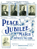 Peace Jubilee March, D. B. MacLeod, 1899