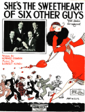 She's The Sweetheart Of Six Other Guys, Robert A. King, 1928