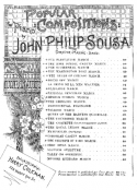 The Gladiator March version 3, John Philip Sousa, 1894