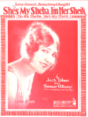 She's My Sheba, I'm Her Sheik, Jack Palmer; Spencer Williams, 1925