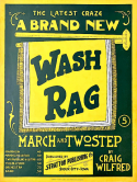 A Brand New Wash Rag, Craig Wilfred, 1899