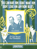 You Can Have Him, I Don't Want Him, Didn't Love Him Anyhow Blues, Dan Dougherty, 1922