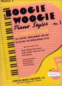 Boogie Woogie Piano Syles No. 1, Sharon Pease, 1940