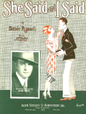 She Said And I Said, Benée Russell, 1926