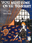 You Must Come Over Tonight, Art Conrad, 1923
